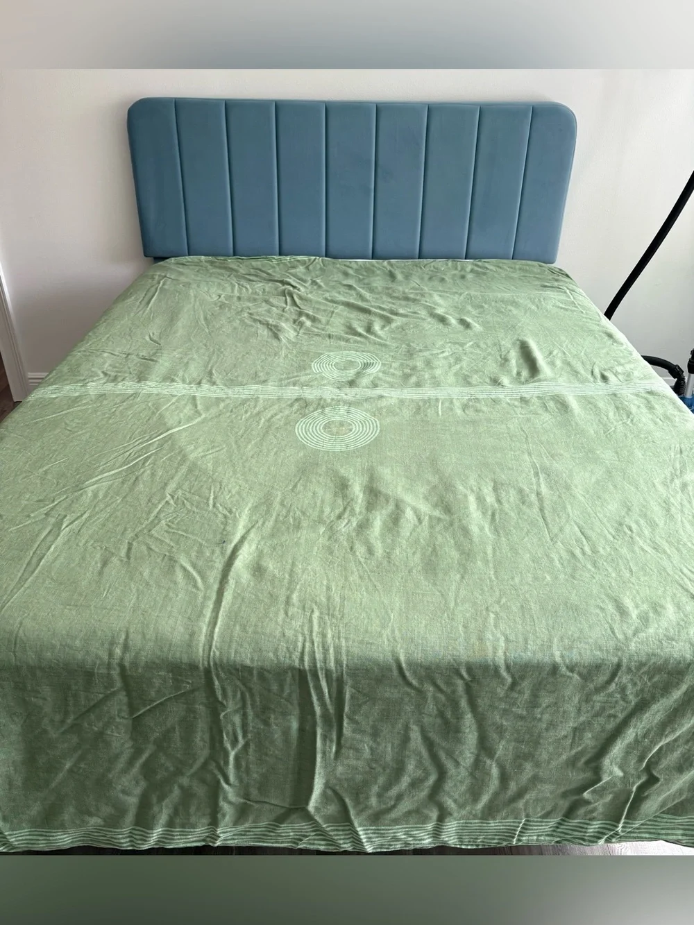 Rate Block Shop Textiles Los Angeles Queen Sage Linen Duvet Cover
